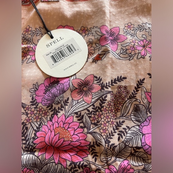 Spell and the Gypsy “Renew” Tote Bag in Pink Flamingo - NWT - Picture 2 of 5